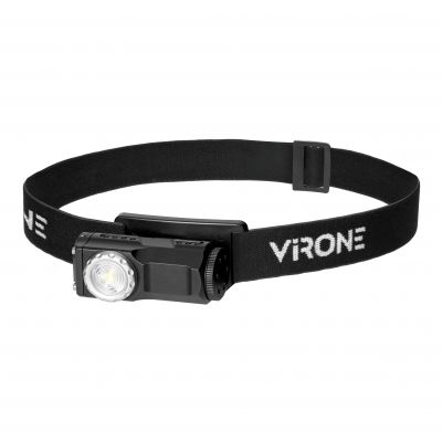 Latarka czołowa LED 10W, 800lm, 900mAh, ruchoma głowica z klipsem (LT-22)