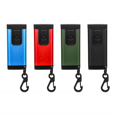 Mini latarka/brelok LED COB, 150lm, 180mAh, 5500K, kolor mix (LT-20)