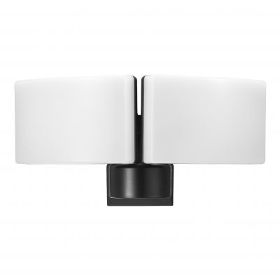TOS DUO LED 2x20W podwójny naświetlacz ogrodowy 2x1600lm IP65 4000K, PC czarny AD-NL-6603BL4 ORNO (AD-NL-6603BL4)
