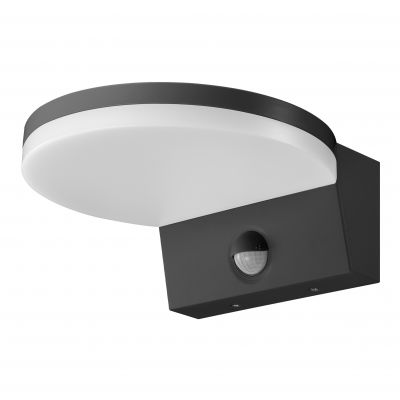 ASPEN LED 15W oprawa ogrodowa z czujnikiem ruchu PIR 1300lm IP65 4000K szara AD-OP-6604GLPMR4 ORNO (AD-OP-6604GLPMR4)