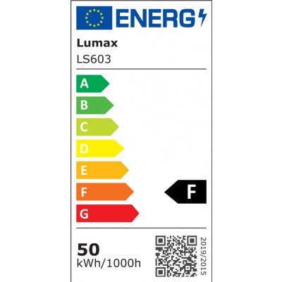 Taśma LED Professional COB 11W/m IP20 8mm x 5m zimna 12V DC12 LS603 LUMAX (LS603)