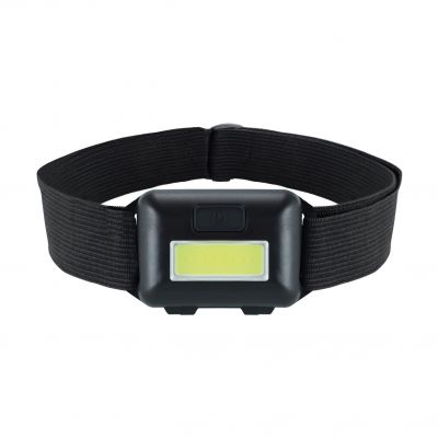 Latarka czołowa czołówka PIN LED 1W 100lm 6500K b. zimna 3xAAA czarny IDEUS (04833)