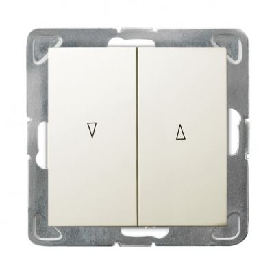 IMPRESJA Łącznik żaluzjowy z blokadą mechaniczną kolor ecru ŁP-7YB/m/27 OSPEL (ŁP-7YB/m/27)