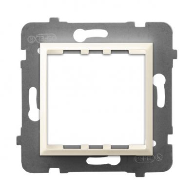 ARIA Adapter podtynkowy systemu OSPEL 45 do serii Aria kolor ecru AP45-1U/m/27 OSPEL (AP45-1U/m/27)