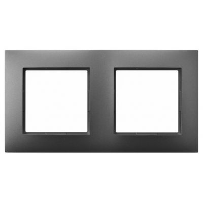 ARIA Ramka podwójna kolor szary mat R-2U/70 OSPEL (R-2U/70)