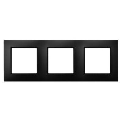 ARIA Ramka potrójna kolor czarny metalik R-3U/33 OSPEL (R-3U/33)