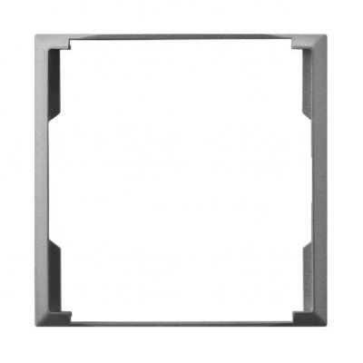 ARIA Ramka ozdobna do gniazd podwójnych do ramek kolor szary mat RO-4U/70 OSPEL (RO-4U/70)