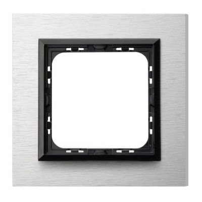 SONATA Ramka pojedyncza kolor szczotkowane aluminium R-1RAC/62/25 OSPEL (R-1RAC/62/25)