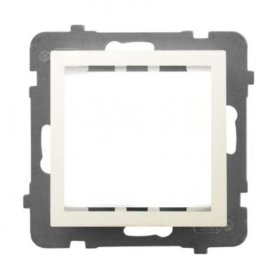 AS Adapter podtynkowy systemu OSPEL 45 do serii As kolor ecru AP45-1G/m/27 OSPEL (AP45-1G/m/27)