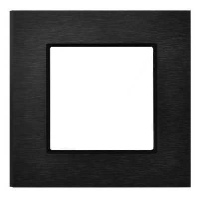 ARIA Ramka pojedyncza kolor szczotkowany antracyt R-1UAC/64/25 OSPEL (R-1UAC/64/25)