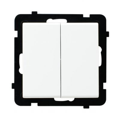 STEROWANIE BEZPRZEWODOWE Łącznik bezprzewodowy czterokanałowy do systemu Exta Free kolor biały ŁN-2RRZ/m/00 OSPEL (ŁN-2RRZ/m/00)