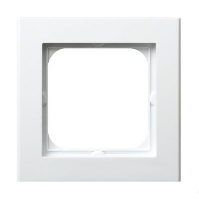 SONATA Ramka pojedyncza kolor biały mat R-1R/75 OSPEL (R-1R/75)