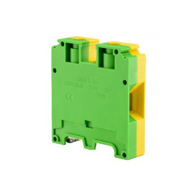 Złączka szynowa gwintowa ZSO1-35.0 żółto-zielony SIMET (14703319)