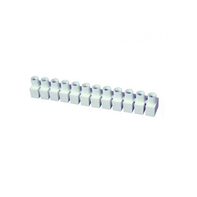 Listwa zaciskowa gwintowa termoplastyczna LTA12-4.0Bb biały SIMET (22316216)