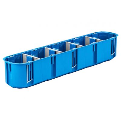 Puszka do pustych ścian P5x60D MULTIBOX 2 niebieski SIMET (32099203)
