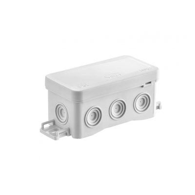 Puszka instalacyjna naścienna NS8 FASTBOX&HOOK szary SIMET (35357102)