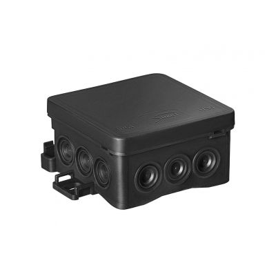 Puszka instalacyjna naścienna NS5 FASTBOX&HOOK czarny SIMET (35360107)