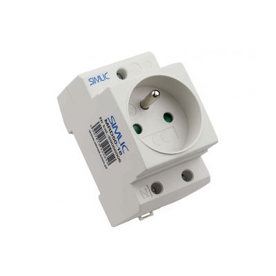 Gniazdo wtyczkowe modułowe MRD50-16 szary SIMLIC SIMET (89066006)