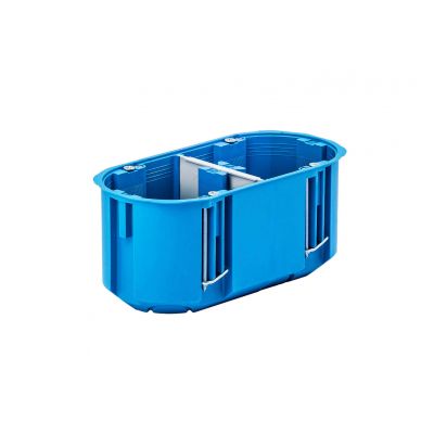Puszka do pustych ścian P2x60D MULTIBOX 2 niebieski SIMET (32092203)