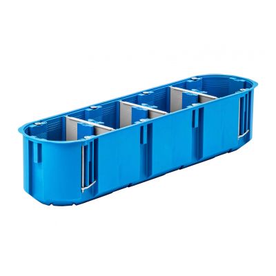 Puszka do pustych ścian P4x60D MULTIBOX 2 niebieski SIMET (32097203)