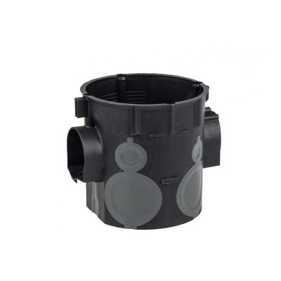 Puszka podtynkowa E107-2K czarny SIMET (83107007)
