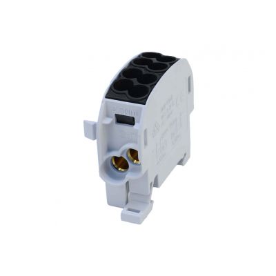 SCB 25 Blok rozdzielczy - odgałęźny Al/Cu 80110 SIMBLOCK czarny SIMET (81501007)