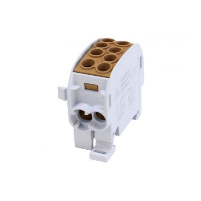 SCB 35 Blok rozdzielczy - odgałęźny Al/Cu 80210 SIMBLOCK brązowy SIMET (81502015)