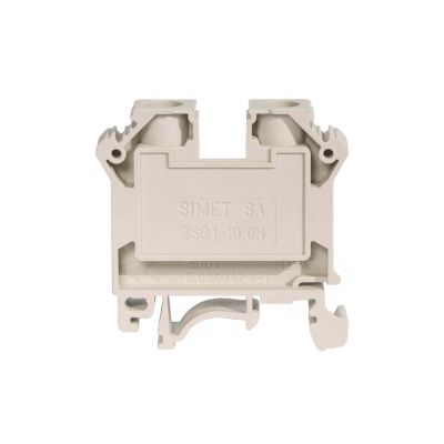 Złączka szynowa gwintowa ZSG1-10.0Ns szary SIMET (11521312)