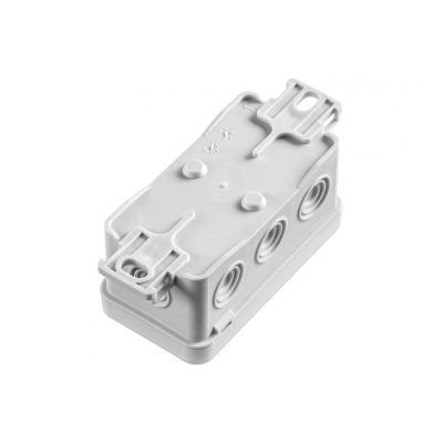 Puszka instalacyjna naścienna NS8 FASTBOX&HOOK szary SIMET (35357102)