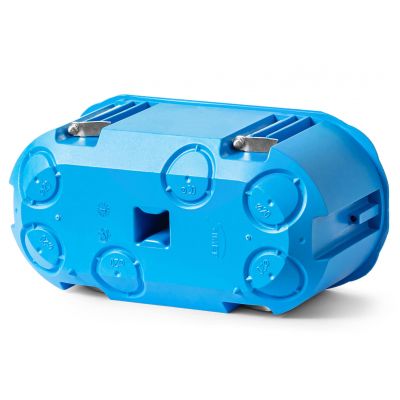 Puszka do pustych ścian P2x60D MULTIBOX 2 niebieski SIMET (32092203)