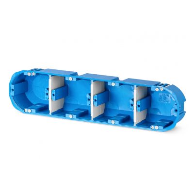 Puszka do pustych ścian P4x60D MULTIBOX 2 niebieski SIMET (32097203)