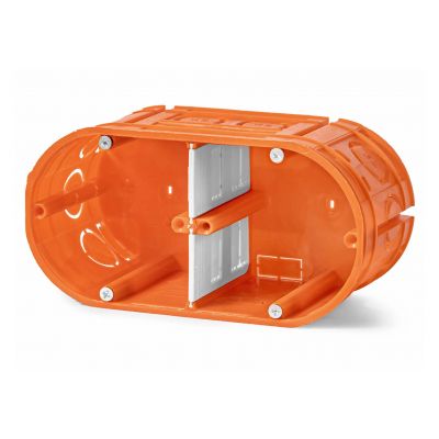 Puszka podtynkowa M2x60F MULTIWALL pomarańczowy SIMET (33160008)