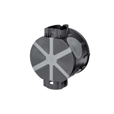 Puszka podtynkowa E106-2K czarny SIMET (83106007)