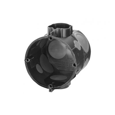 Puszka podtynkowa E107-2K czarny SIMET (83107007)