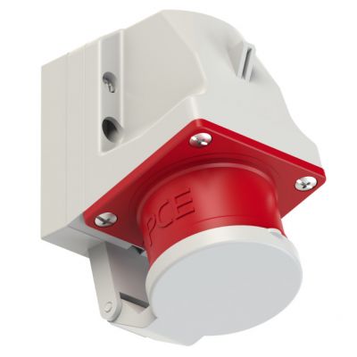 WTYCZKA ODBIORNIKOWA Z KLAPKĄ 16A 400V 3P+Z+N 515-6d PCE (515-6d)