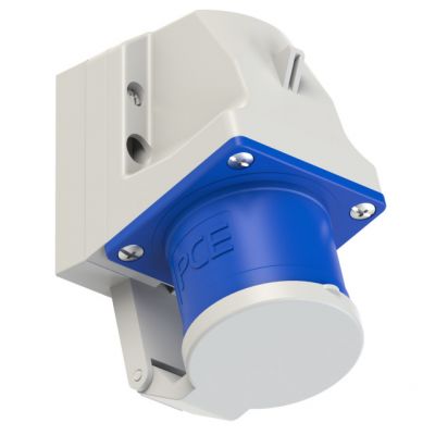 WTYCZKA ODBIORNIKOWA Z KLAPKĄ 32A 230V 2P+Z 523-6d PCE (523-6d)