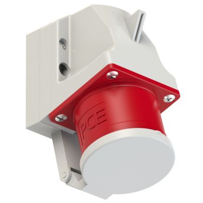 WTYCZKA ODBIORNIKOWA Z KLAPKĄ 32A 400V 3P+Z+N 525-6d PCE (525-6d)