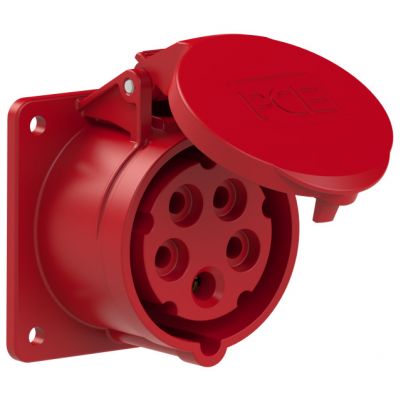 GNIAZDO TABLICOWE PROSTE TWIST 16A 400V 3P+Z+N 75x75mm 315-6f7 PCE (315-6f7)