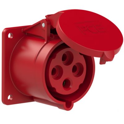 GNIAZDO TABLICOWE PROSTE TWIST 32A 400V 3P+Z 75x75mm 324-6f7 PCE (324-6F7)