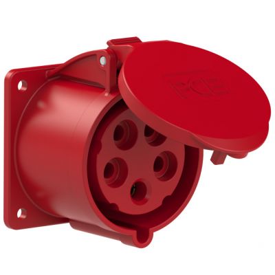 GNIAZDO TABLICOWE PROSTE TWIST 32A 400V 3P+Z+N 75x75mm 325-6f7 PCE (325-6f7)
