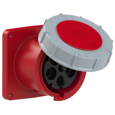 GNIAZDO TABLICOWE PROSTE POWER TWIST IP67 125A 400V 3P+Z+N 120x120mm 345-6 PCE (345-6)