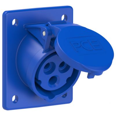 GNIAZDO TABLICOWE SKOŚNE TWIST 16A 230V 2P+Z 70x85mm 413-6 PCE (413-6)