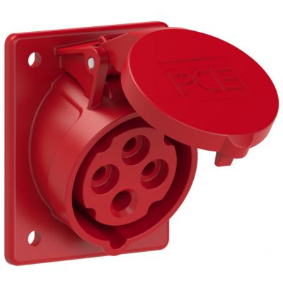 GNIAZDO TABLICOWE SKOŚNE TWIST 16A 400V 3P+Z 70x85mm 414-6 PCE (414-6)