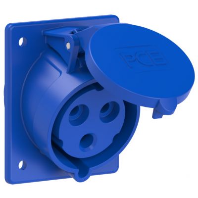 GNIAZDO TABLICOWE SKOŚNE TWIST 32A 230V 2P+Z 80x97mm 423-6 PCE (423-6)