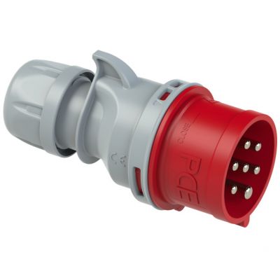 WTYCZKA PRZENOŚNA 7- STYKOWA SHARK 16A 400V 5P+Z+N 017-6v PCE (017-6V)
