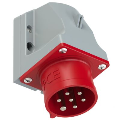 WTYCZKA ODBIORNIKOWA 7- STYKOWA 16A 400V 5P+Z+N 517-6v PCE (517-6v)