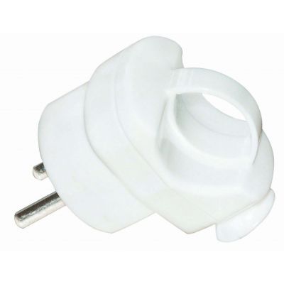 WTYCZKA JEDNOFAZOWA KĄTOWA Z TWORZYWA 2P+Z 10/16A Wtyczka z uchem 2P+Z 10/16A 250V 9002221 PCE (9002221)