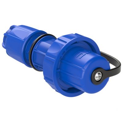 WTYCZKA PRZENOŚNE NAUTILUS 230V UNI-SCHUKO IP68 Niebieska standard uni-schuko 20051-b PCE (20051-b)