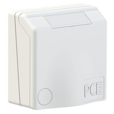 GNIAZDO ZABUDOWANE SERIA DESIGN IP44 gniazdo tablicowe16A 2P+Z 230V 843-6v PCE (843-6v)