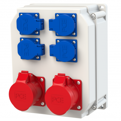 ROZDZIELNICA Z TWORZYWA SERIA ECOLINE Stacjonarna 2x16/5 4GS 90EKO005 PCE (90EKO005)